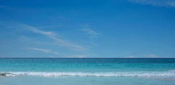 Turquesa da praia caribenha em Cuba Varadero — Fotografia de Stock