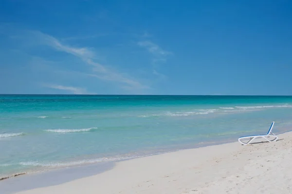 Turquesa la playa del Caribe en Cuba Varadero —  Fotos de Stock