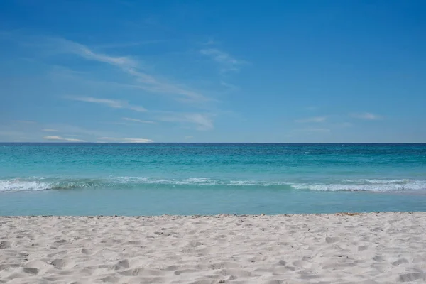 Turquesa da praia caribenha em Cuba Varadero — Fotografia de Stock