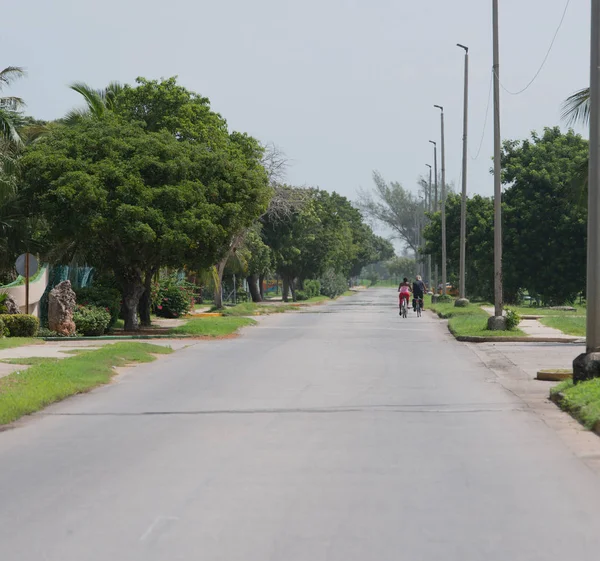 Jalan negara di semenanjung Hicacos Varadero Cuba — Stok Foto