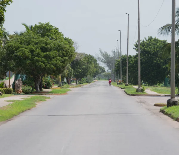 Jalan negara di semenanjung Hicacos Varadero Cuba — Stok Foto