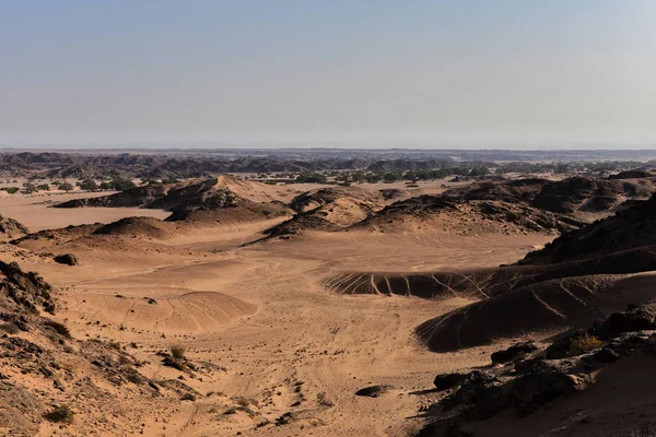 Etosha nationalpark berglandschaft in namibia südafrika — Stockfoto