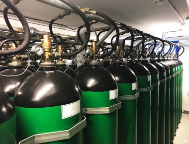 CO2 yangın söndürme sistemi için bir veri merkezi