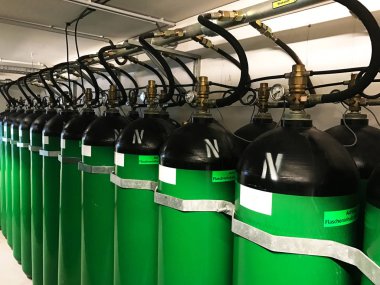 CO2 yangın söndürme sistemi için bir veri merkezi