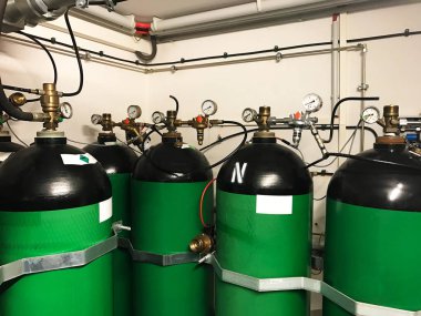CO2 yangın söndürme sistemi için bir veri merkezi