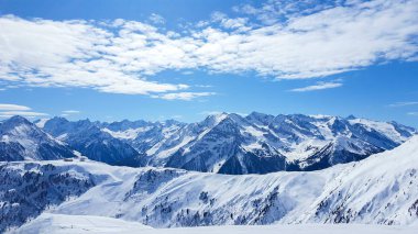Mayrhofen Tirol 'de kayak merkezi