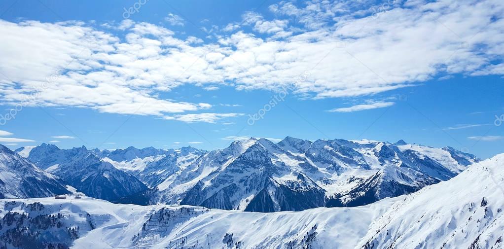 Ski resort in Mayrhofen Tirol