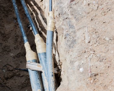 Roadworks gelecek için Internet bağlantısı ve güç kaynağı için