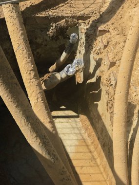 Roadworks gelecek için Internet bağlantısı ve güç kaynağı için