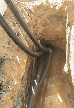 Roadworks gelecek için Internet bağlantısı ve güç kaynağı için