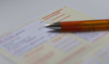 Sertifika sarı sertifikadan bir Alman hasta