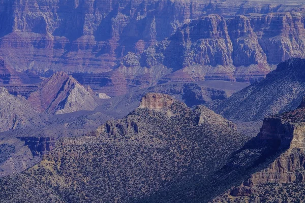 Grand Canyon és a Colorado folyó, egy napsütéses napon, Arizona Usa — Stock Fotó