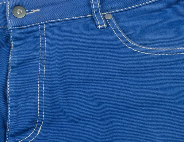 Textura și fundalul de la Jeans Denim Fabric în plat Lay Still — Fotografie, imagine de stoc
