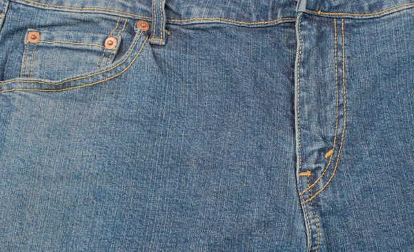 Текстура и фон из джинсовой ткани в плоской неподвижной — стоковое фото