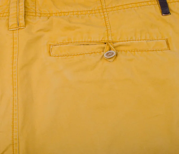 Textura e fundo de Jeans Denim Tecido em Flat Lay Still — Fotografia de Stock