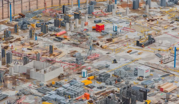 Construção Estação Comboios Colónia Colónia — Fotografia de Stock