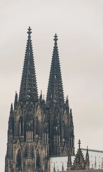 Kölner Dom Und Hohenzollernbrücke — Stockfoto