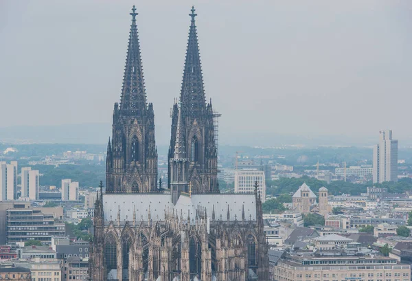 Kölner Dom Und Hohenzollernbrücke — Stockfoto