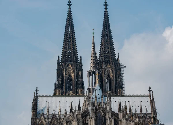 Kölner Dom Und Hohenzollernbrücke — Stockfoto