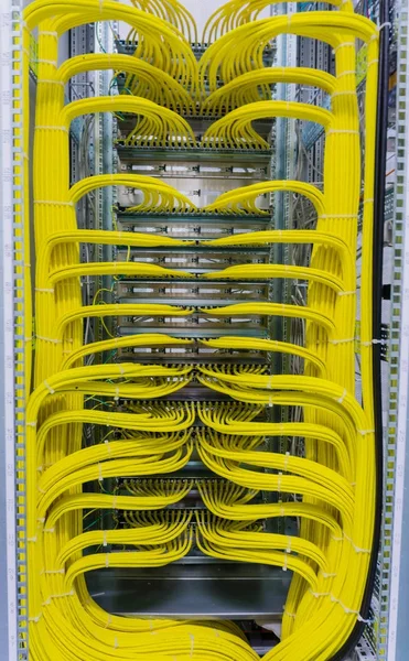 Network cable on a network HUB