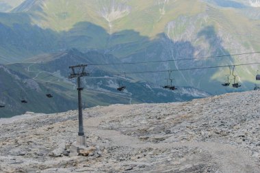 Avusturya 'daki dağlar Zillertal' deki Mayrhofen