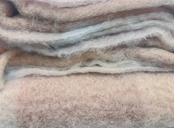 Alpaca Fabrics Mohair Wool Texture — Stock Photo, Image