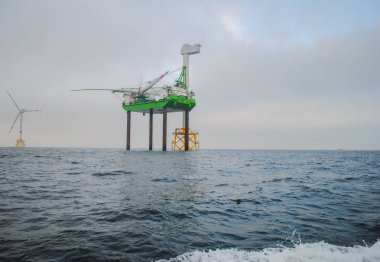 Rüzgar Çiftliği offshore enerji İnşaat