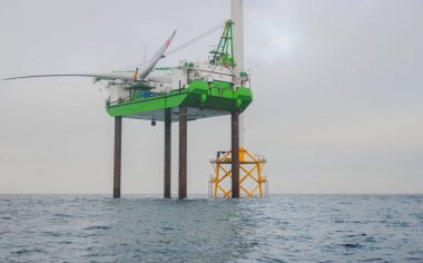 Rüzgar Çiftliği offshore enerji İnşaat
