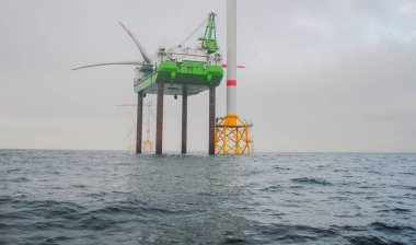 Rüzgar Çiftliği offshore enerji İnşaat