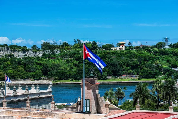 Havana Kapitaliseren Hoofdstraat Cuba — Stockfoto