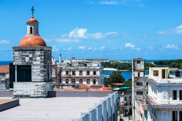 Edificio Dell Avana Sulla Strada Principale Cuba — Foto Stock