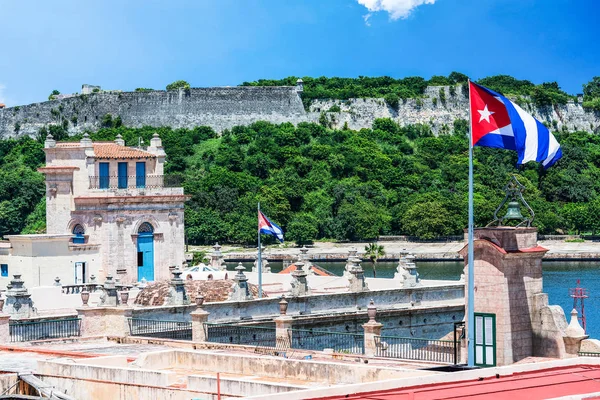 Edificio Dell Avana Sulla Strada Principale Cuba — Foto Stock