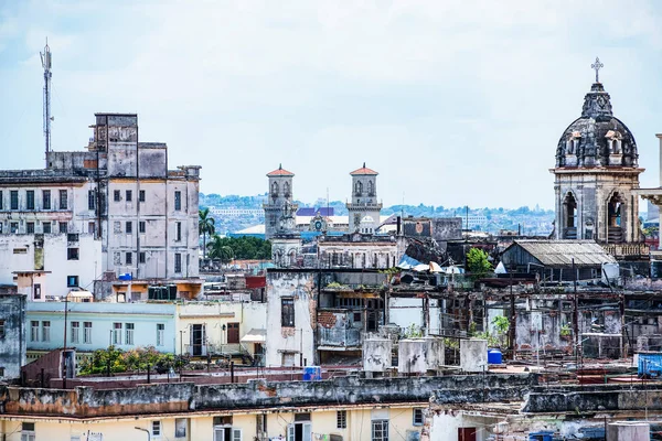 Havana Kapitaliseren Hoofdstraat Cuba — Stockfoto