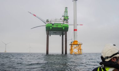 Rüzgar Park offshore enerji İnşaat