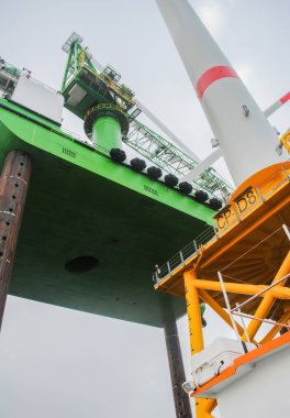 Rüzgar Park offshore enerji İnşaat