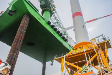 Rüzgar Park offshore enerji İnşaat