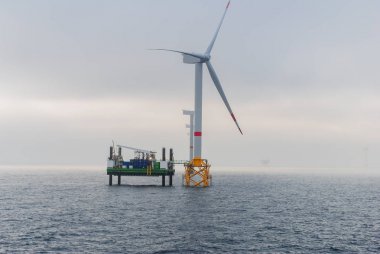 Rüzgar Park offshore enerji İnşaat