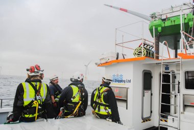 Rüzgar Park offshore enerji İnşaat