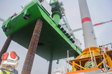 Rüzgar Park offshore enerji İnşaat