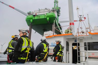 Rüzgar Park offshore enerji İnşaat