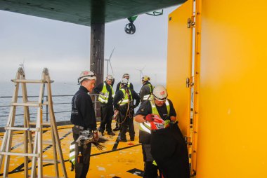 Rüzgar Park offshore enerji İnşaat