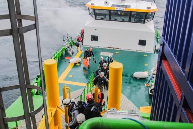 Rüzgar Park offshore enerji İnşaat