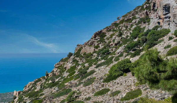 Montagnes Intérieur Île Kos Grèce — Photo