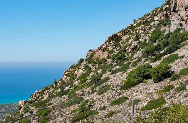 Montagnes Intérieur Île Kos Grèce — Photo