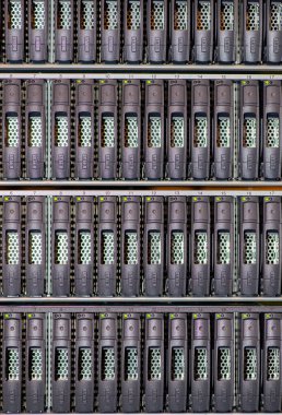 Veri Merkezindeki Bir Bıçak Koruması için Yedekleme Diskleri - Sunucu Rafındaki Bıçak Merkezi Ağı