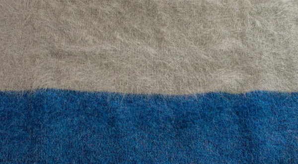 Grey Angora Sweater Wool Background Texture — Stock Photo, Image