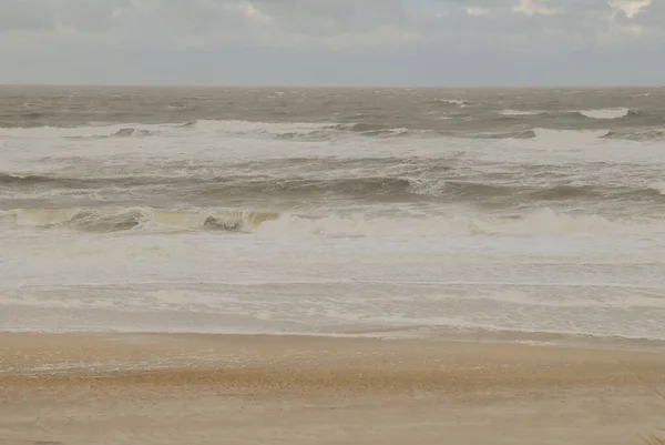 Paisaje Costero Playa Desde Isla Sylt — Foto de Stock