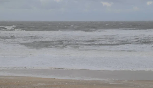 Paisaje Costero Playa Desde Isla Sylt — Foto de Stock