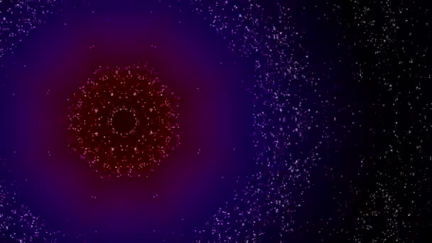 Cool motion particules fond graphique qui sera parfait pour une utilisation dans vos prochaines vidéos mystiques, méditatives ou de yoga .