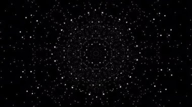 Her şey kararana kadar uzayda yıldız alanında seyahat etmek..